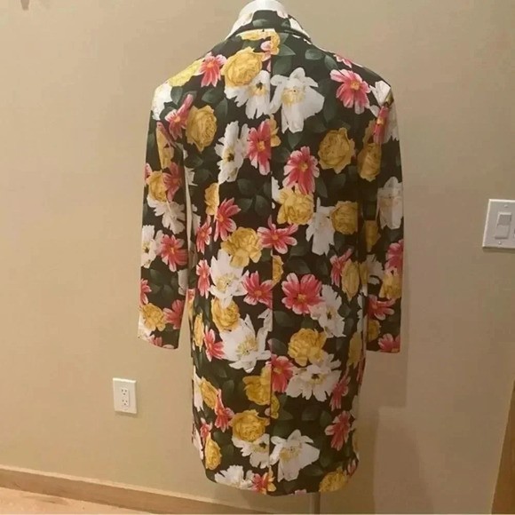 T Tahari Floral Blazer Jacket NWT - Picture 3 of 9